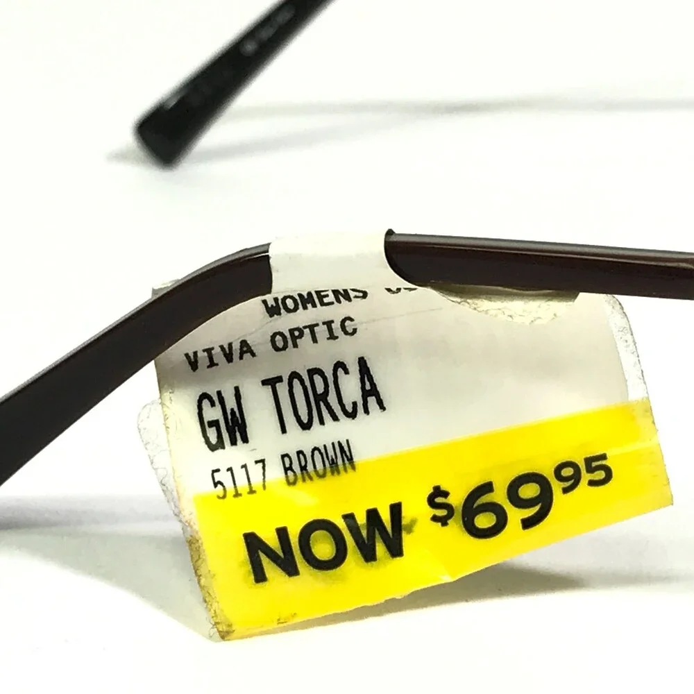 GANT Eyeglasses Frames GW TORCA SBRN Brown Cat Eye Full Wire Rim 51-17-135